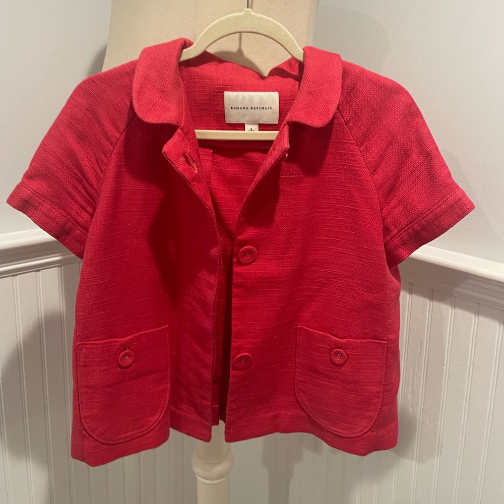 Banana Republic Women’s Short Sleeve Blazer / Jacket size Small